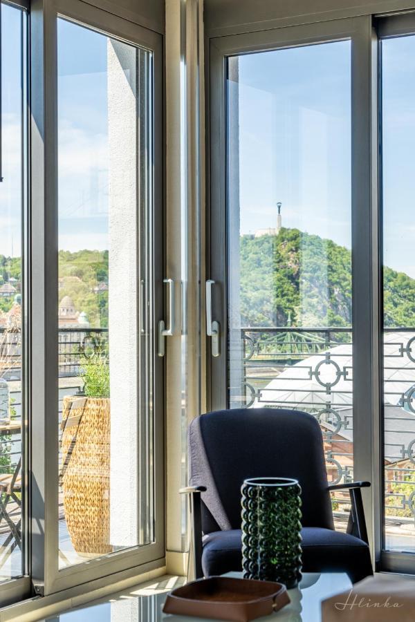 בודפשט Orangehomes 130 M2 Apt With Fantastic View To River Danube מראה חיצוני תמונה
