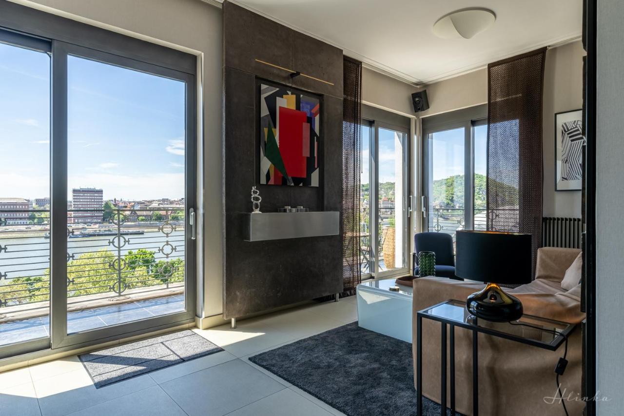 בודפשט Orangehomes 130 M2 Apt With Fantastic View To River Danube מראה חיצוני תמונה