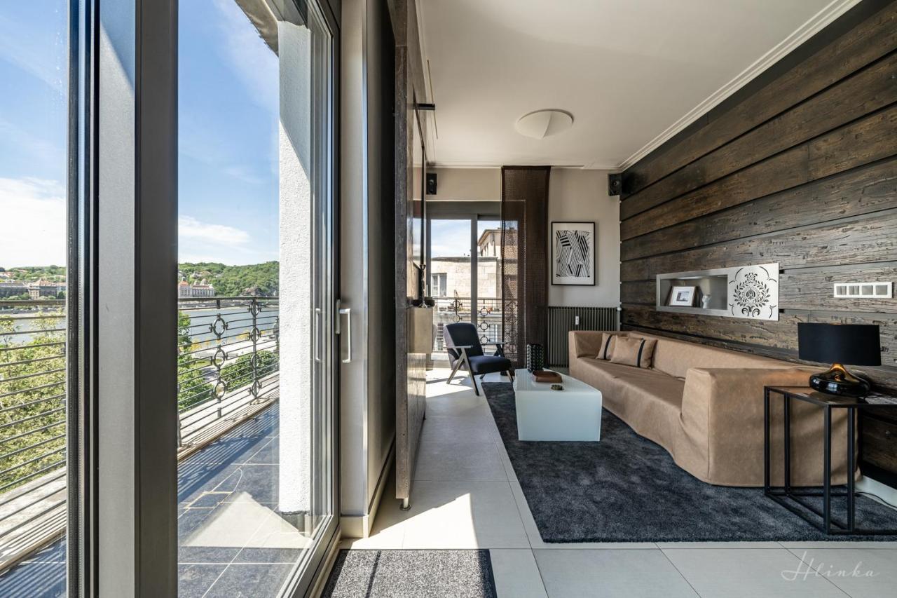 בודפשט Orangehomes 130 M2 Apt With Fantastic View To River Danube מראה חיצוני תמונה