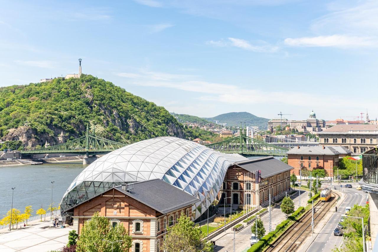 בודפשט Orangehomes 130 M2 Apt With Fantastic View To River Danube מראה חיצוני תמונה