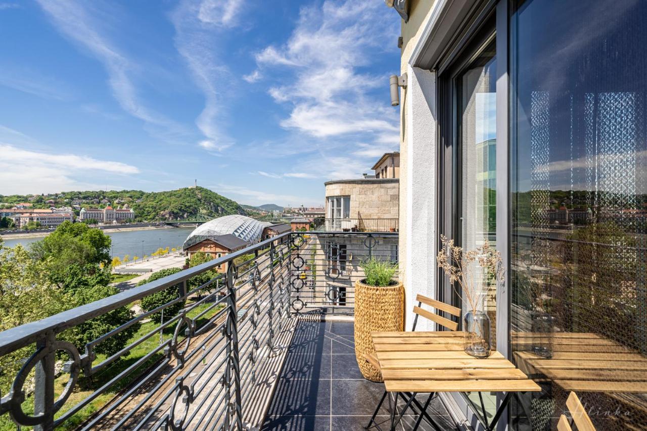בודפשט Orangehomes 130 M2 Apt With Fantastic View To River Danube מראה חיצוני תמונה