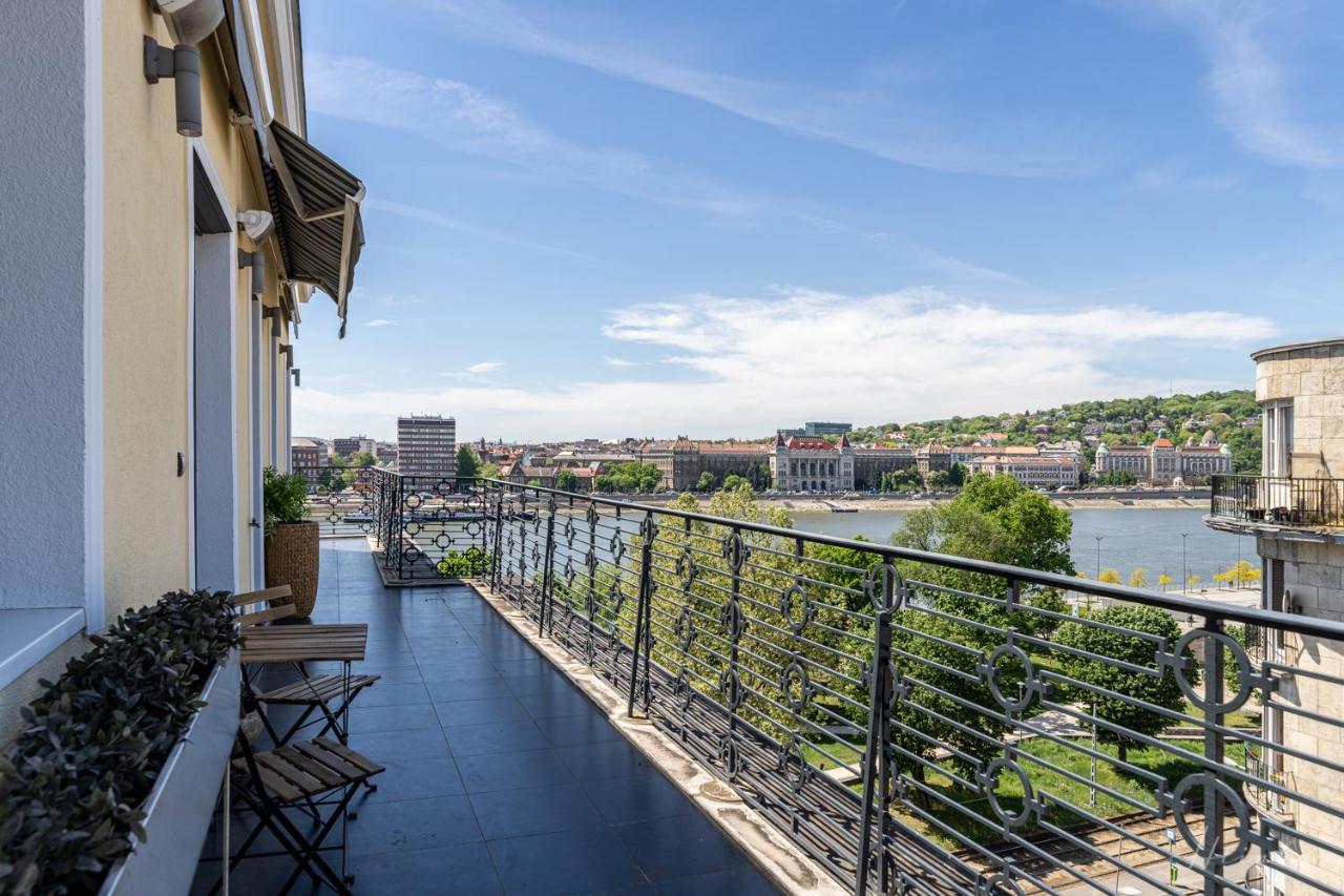 בודפשט Orangehomes 130 M2 Apt With Fantastic View To River Danube מראה חיצוני תמונה